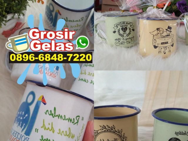 enamel mug open flame