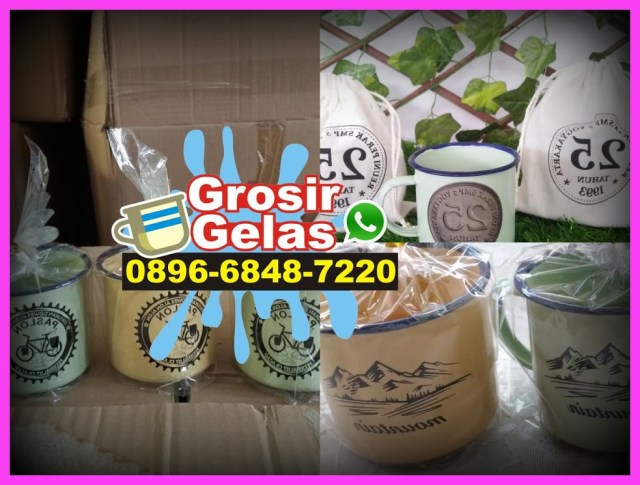 souvenir mug jadul