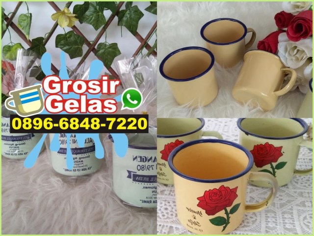 gelas dari botol aqua bekas