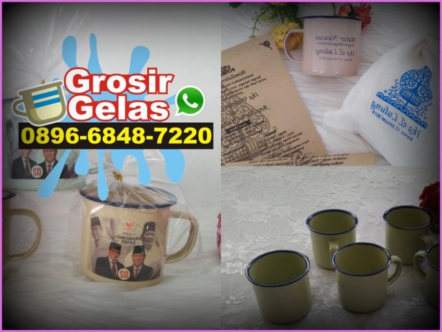 souvenir mug enamel jakarta