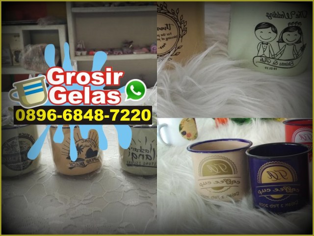 souvenir gelas enamel surabaya