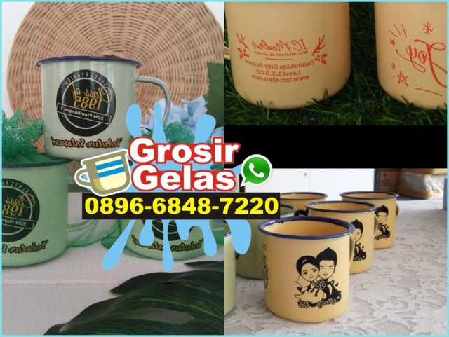 custom enamel coffee mug