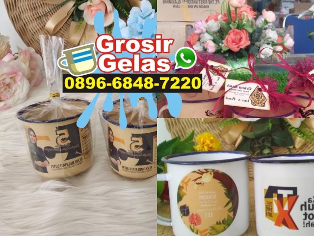 tempat jual gelas kaleng jadul