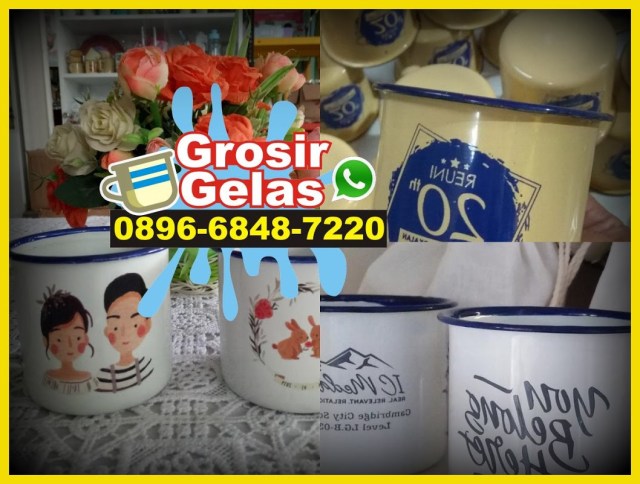 enamel mug set