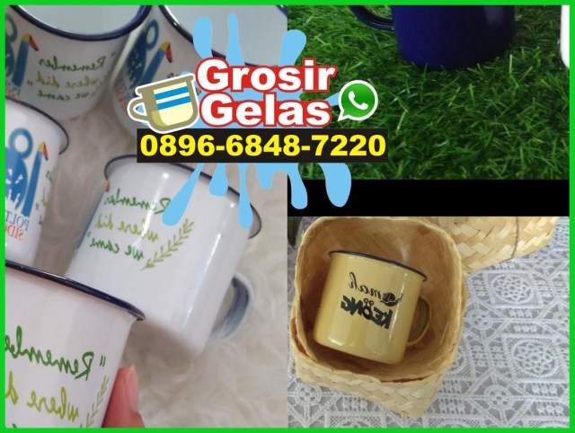 harga souvenir gelas jadul