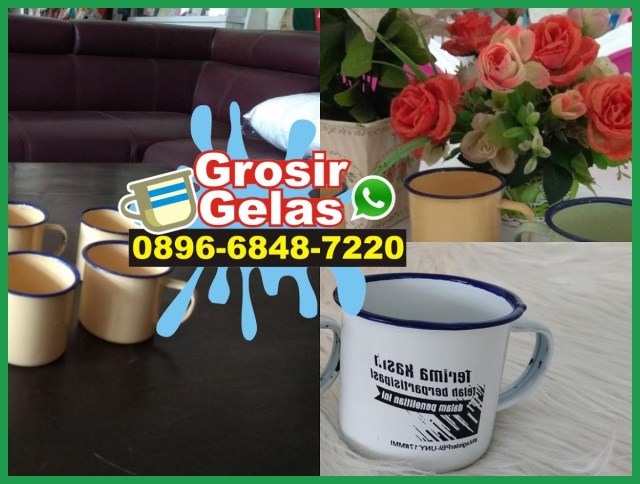 mug enamel kaleng