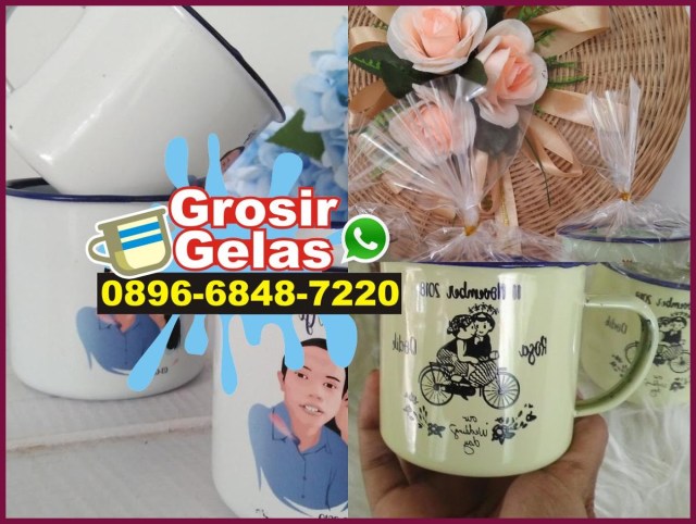 papa bear enamel mug