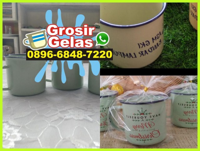 enamel quotation mug
