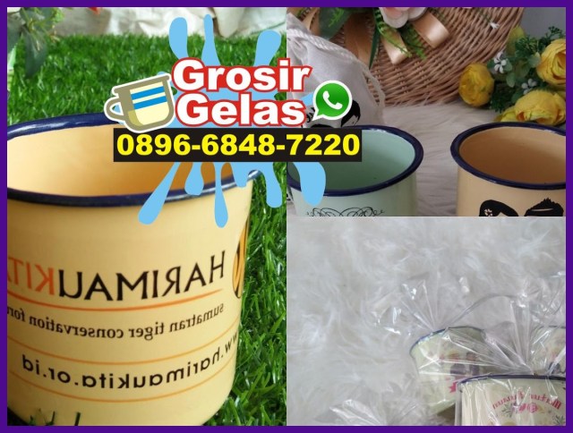 jual gelas enamel malang