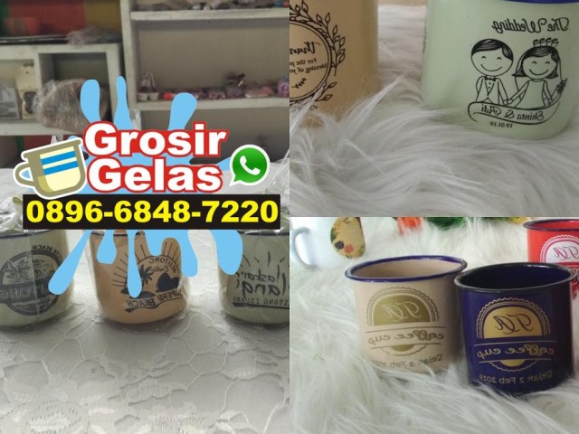 souvenir gelas enamel surabaya