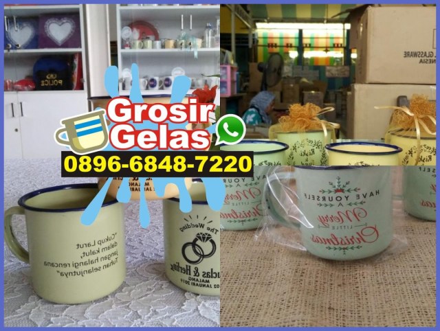 souvenir gelas enamel murah surabaya
