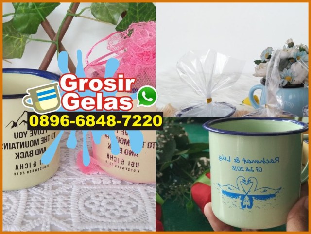 enamel gift mug