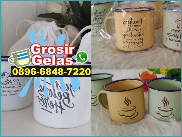 enamel mug bike