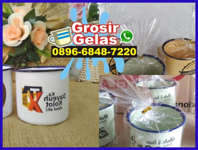 jual gelas kaleng jadul jogja