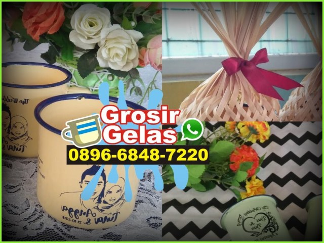 gelas kaleng souvenir