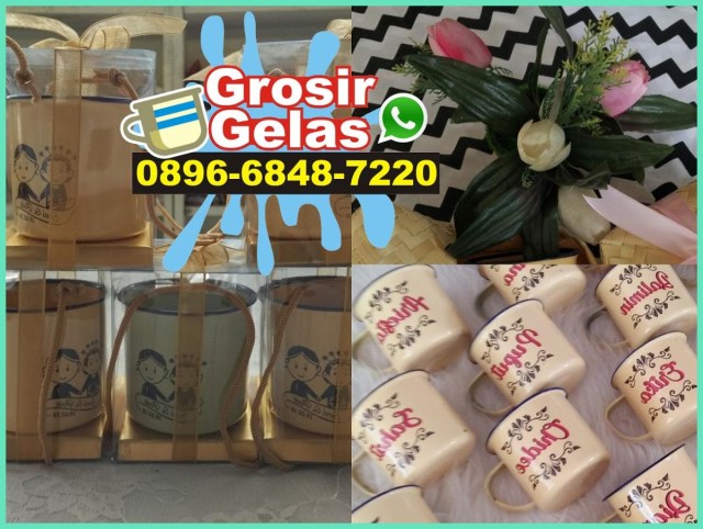 enamel mug green