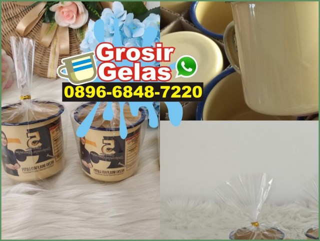 gelas jadul kaleng