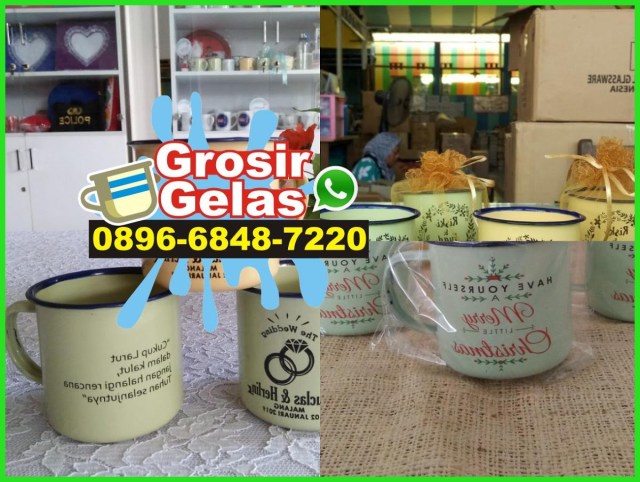 souvenir gelas enamel murah surabaya