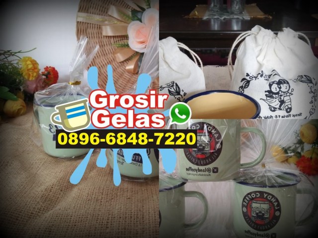souvenir gelas kaleng