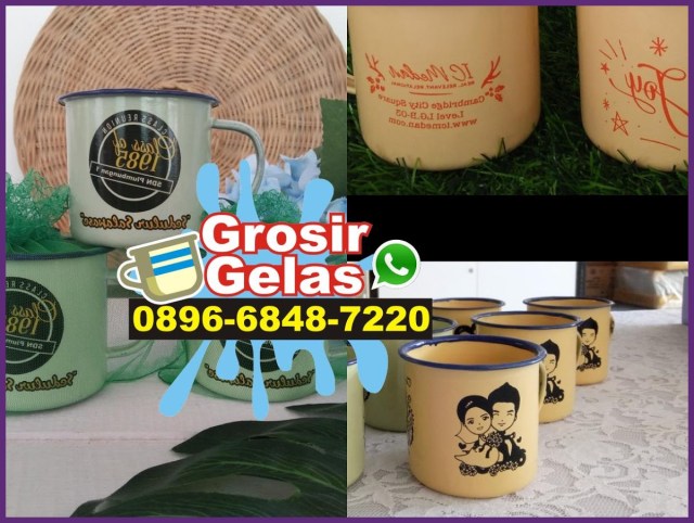 custom enamel coffee mug