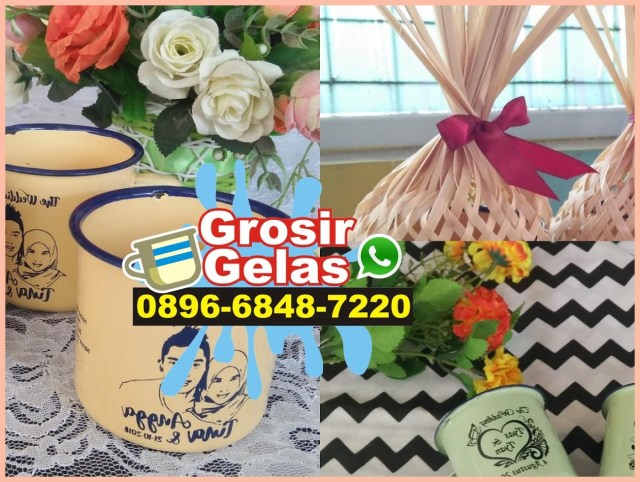gelas kaleng souvenir