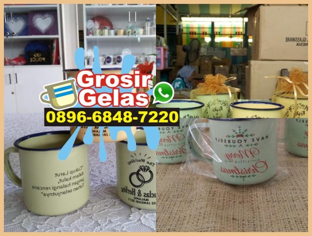souvenir gelas enamel murah surabaya