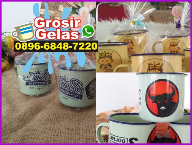 enamel mugs set of 4