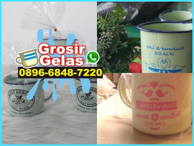 mug enamel polos