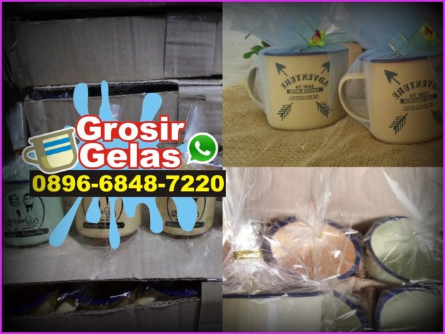 jual mug enamel polos