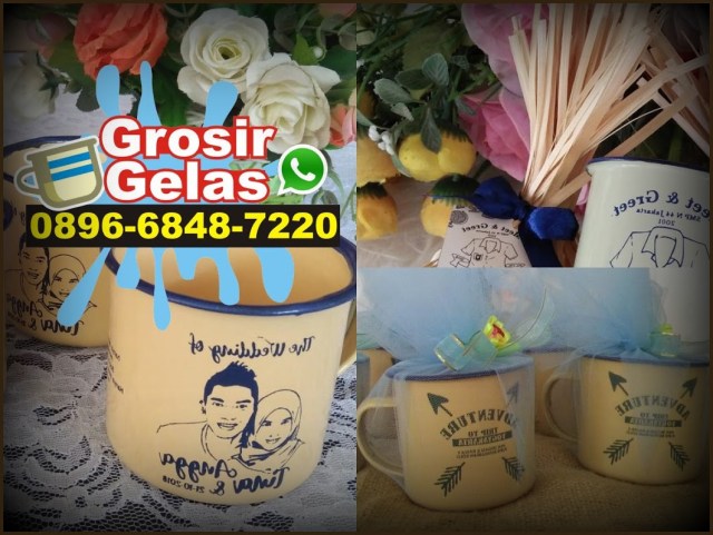 enamel mug decoration