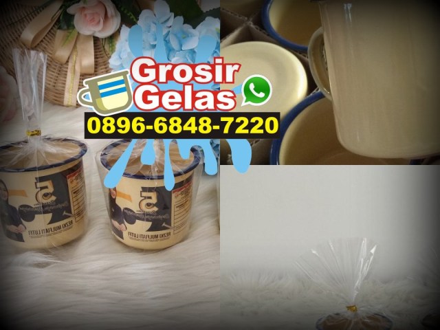 gelas jadul kaleng