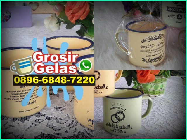 mug kaleng souvenir