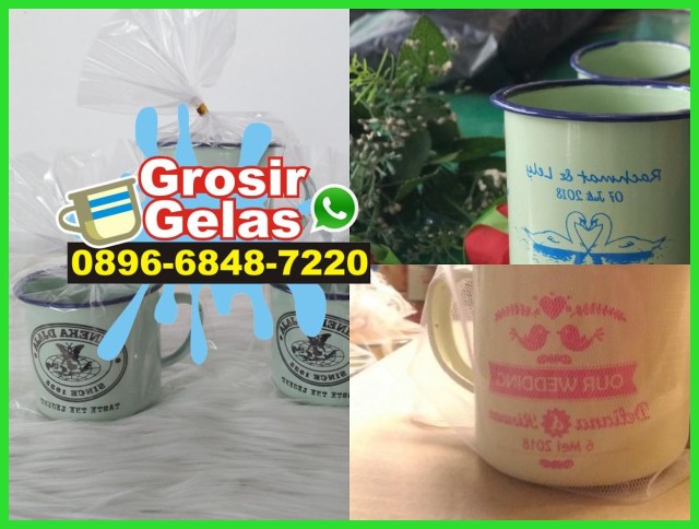 mug enamel polos
