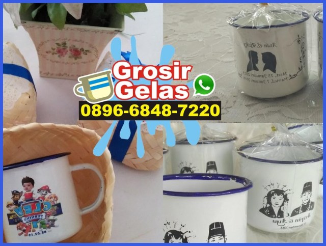 enamel mug with logo
