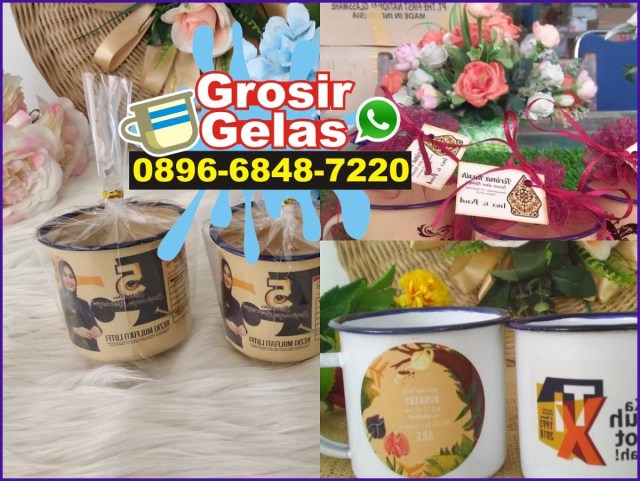 tempat jual gelas kaleng jadul