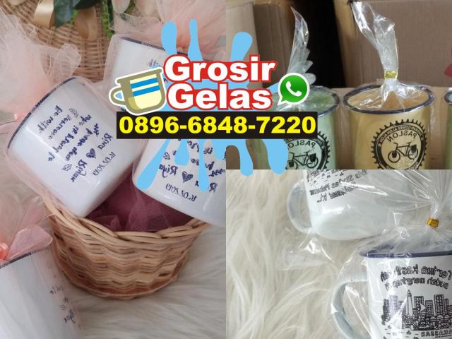 souvenir pernikahan gelas kaleng
