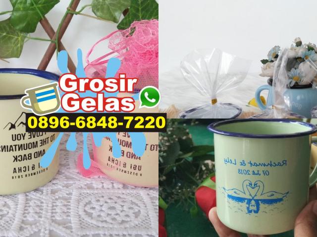 enamel gift mug