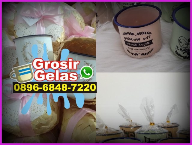 gelas seng souvenir