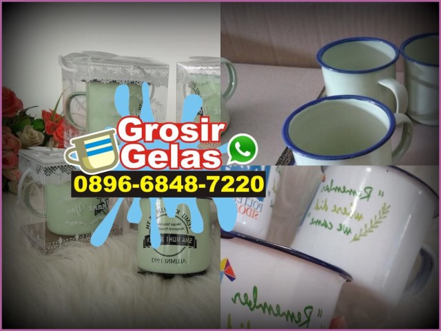 harga souvenir mug enamel