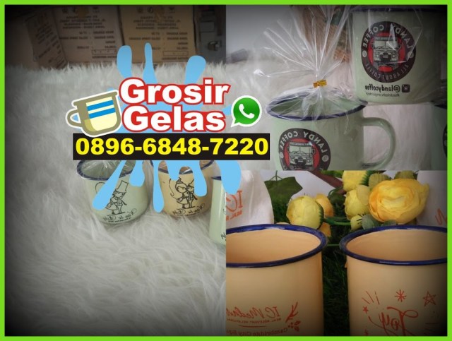 gelas enamel aman