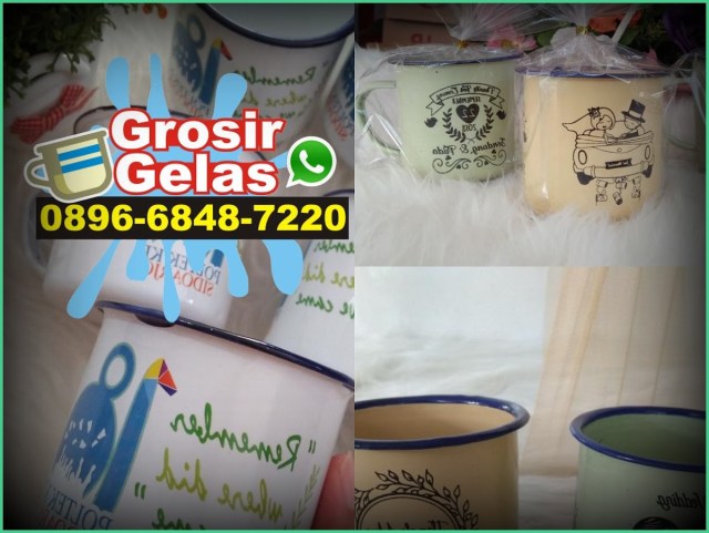 enamel mug open flame