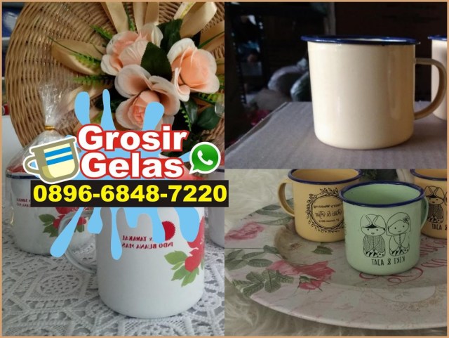 cangkir enamel murah