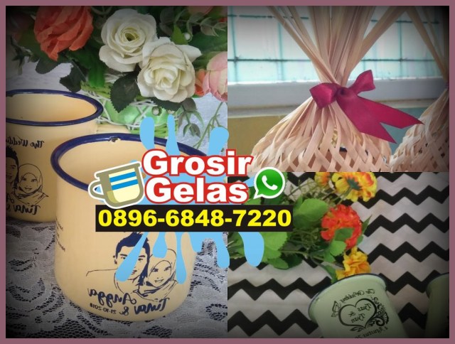 gelas kaleng souvenir