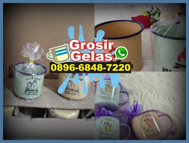 gelas enamel murah