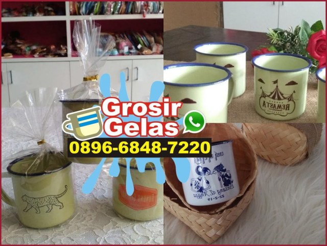 jasa sablon gelas enamel