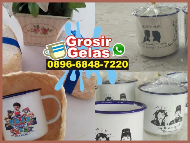 enamel mug with logo