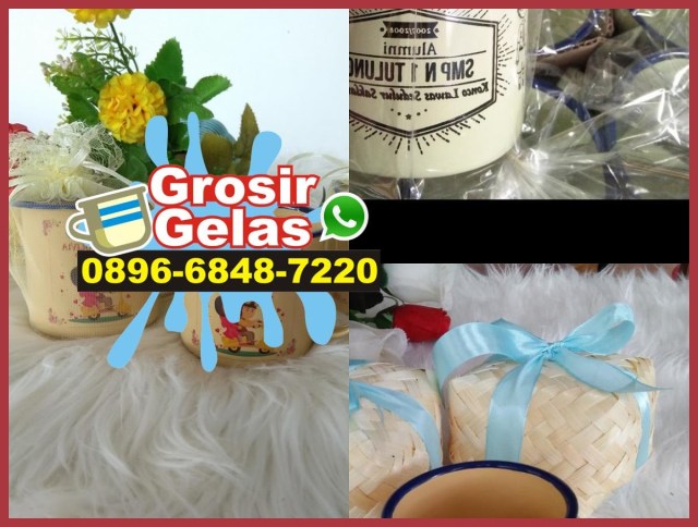 gelas enamel hitam