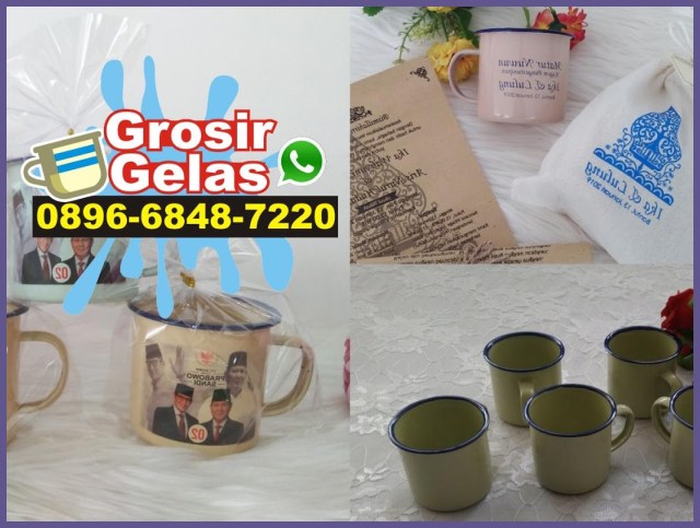 souvenir mug enamel jakarta