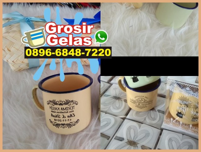 enamel mug garden