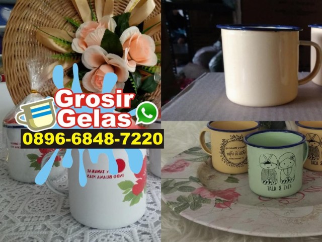 cangkir enamel murah